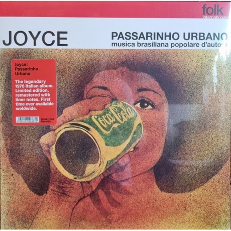 Joyce - Passarinho Urbano (4250101463679) виниловая пластинка
Joyce - Passarinho Urbano (4250101463679) виниловая пластинка