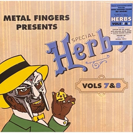 Mf Doom - Metal Fingers Presents: Special Herbs Vol.7 & 8 (Coloured) (0826257038517) виниловая пластинка
Mf Doom - Metal Fingers Presents: Special Herbs Vol.7 & 8 (Coloured) (0826257038517) виниловая пластинка