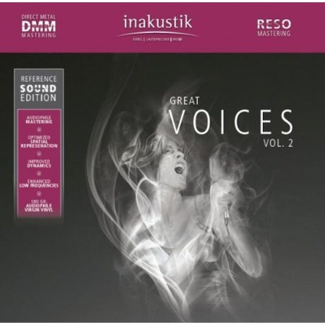 Various Artists - Reference Sound Edition: Great Voices Vol.2 (Audiophile Edition) (0707787750219) виниловая пластинка
Various Artists - Reference Sound Edition: Great Voices Vol.2 (Audiophile Edition) (0707787750219) виниловая пластинка