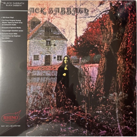 Black Sabbath - Black Sabbath (Analogue) (0081227814434) виниловая пластинка
Black Sabbath - Black Sabbath (Analogue) (0081227814434) виниловая пластинка
