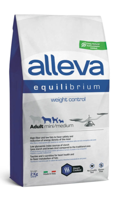 Корм сухой ALLEVA EQUILIBRIUM DOG Weight Control Adult All Breeds для взрослых собак для контроля веса 2 кг 3131
Корм сухой ALLEVA EQUILIBRIUM DOG Weight Control Adult All Breeds для взрослых собак для контроля веса 2 кг 3131