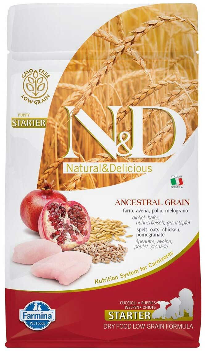 Корм сухой Farmina N&D GF PUMPKIN для щенков MINI курица с гранатом и тыквой 2,5 кг
Корм сухой Farmina N&D GF PUMPKIN для щенков MINI курица с гранатом и тыквой 2,5 кг