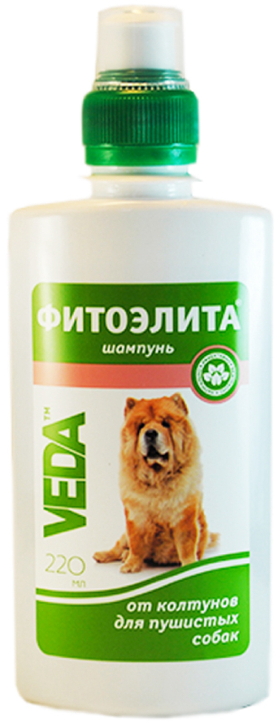 Шампунь Фитоэлита для пушистых собак от колтунов 220 мл
Шампунь Фитоэлита для пушистых собак от колтунов 220 мл