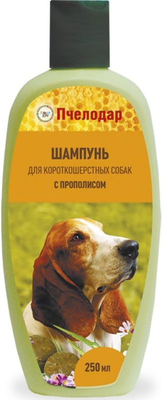 Шампунь Пчелодар для короткошерстных собак с прополисом 250 мл 1050
Шампунь Пчелодар для короткошерстных собак с прополисом 250 мл 1050
