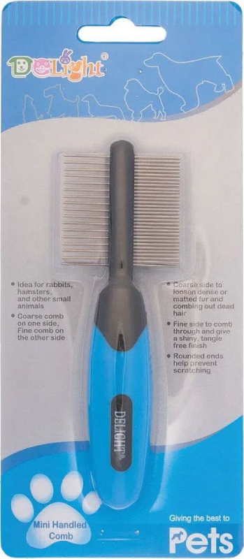 Расческа DeLiGHT 5480D "МИНИ" двухсторонняя
Расческа DeLiGHT 5480D "МИНИ" двухсторонняя