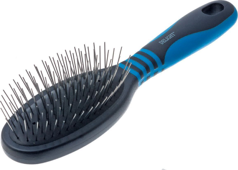 Щетка DeLiGHT 5310М массажная, средняя, металлический зуб
Щетка DeLiGHT 5310М массажная, средняя, металлический зуб