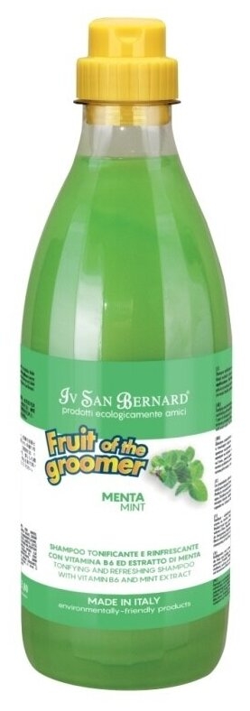 Шампунь для любого типа шерсти с витамином В6 1 л ISB Fruit of the Grommer Mint
Шампунь для любого типа шерсти с витамином В6 1 л ISB Fruit of the Grommer Mint
