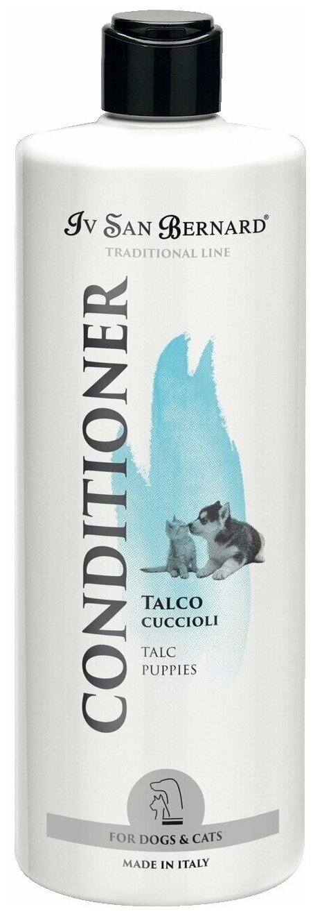 Кондиционер для щенков и котят 500 мл ISB Traditional Line Talc
Кондиционер для щенков и котят 500 мл ISB Traditional Line Talc