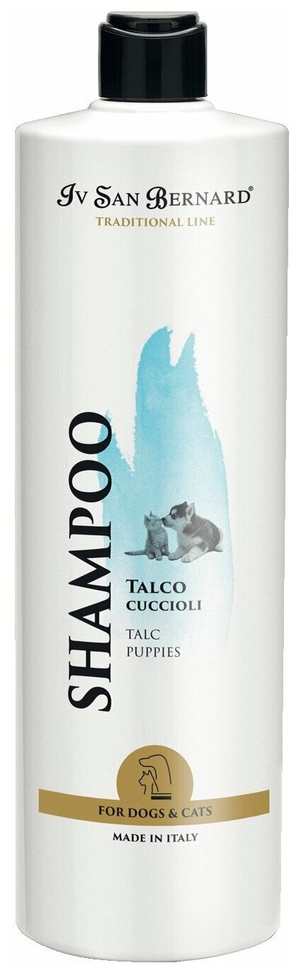 Шампунь для щенков и котят 1 л ISB Traditional Line Talc
Шампунь для щенков и котят 1 л ISB Traditional Line Talc