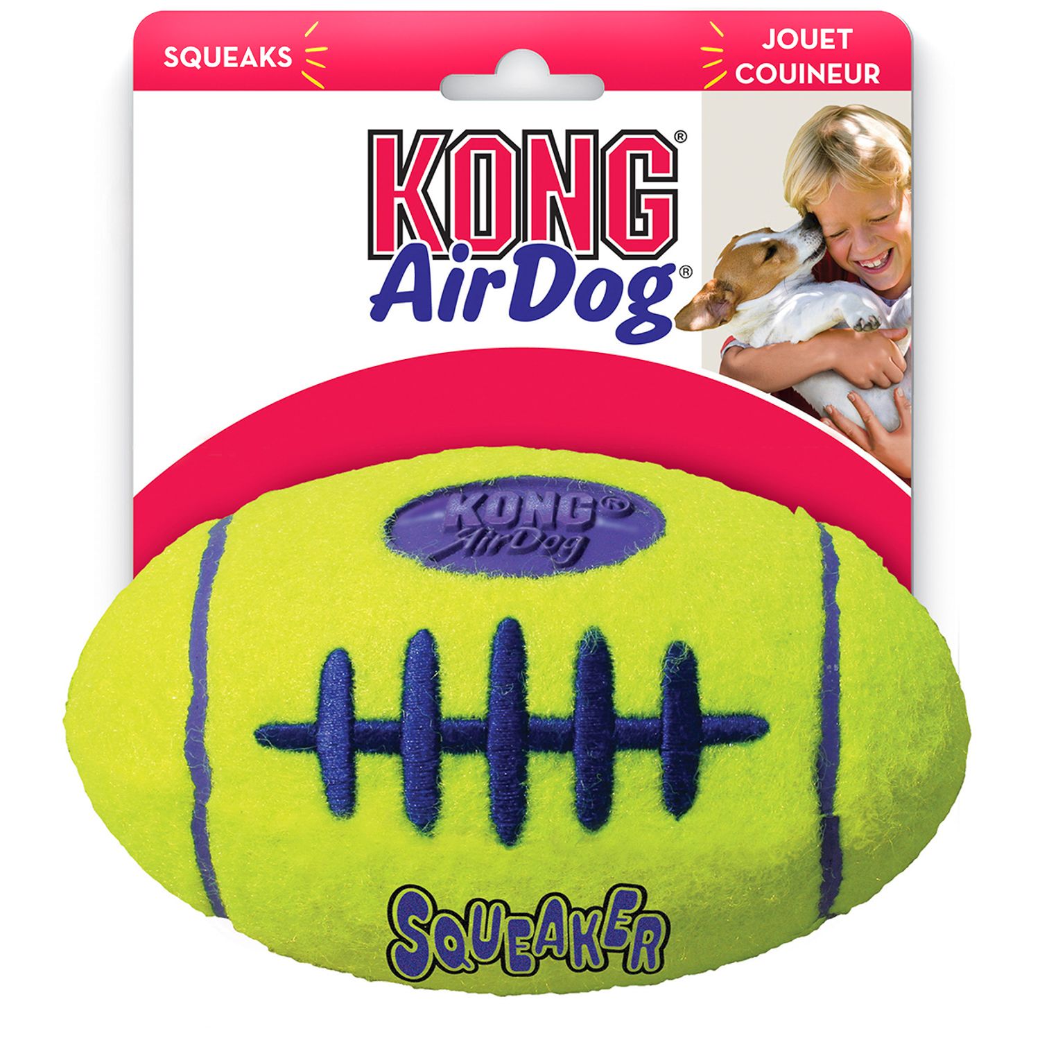 Kong игрушка для собак Air Регби средняя 14 см
Kong игрушка для собак Air Регби средняя 14 см