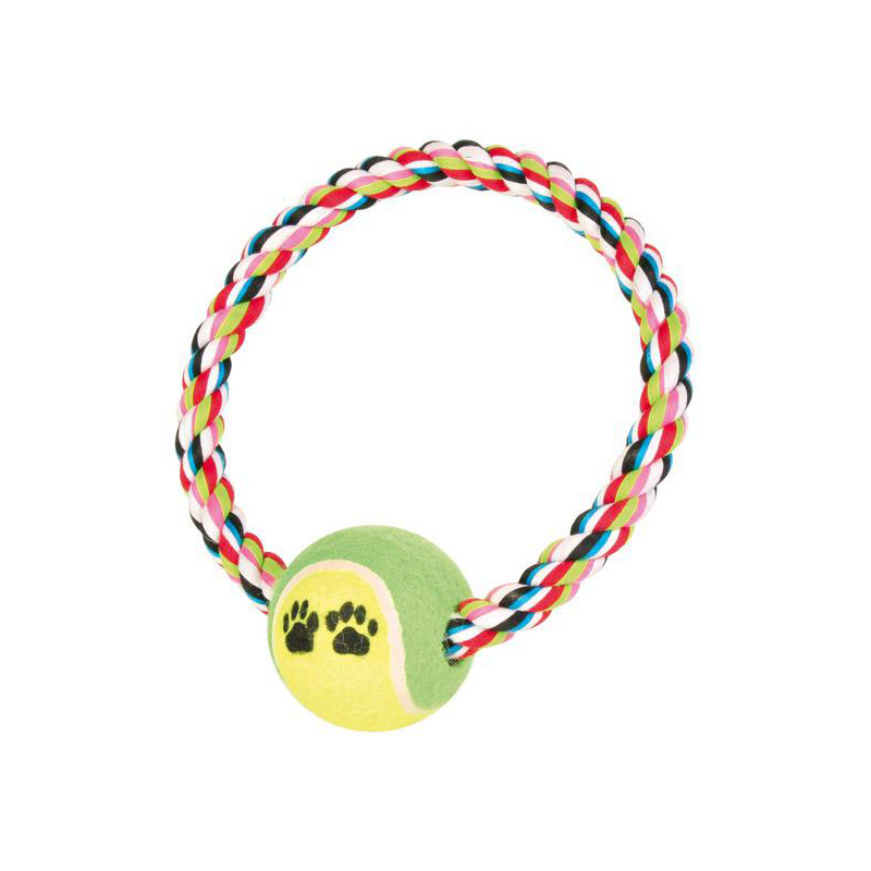Игрушка для собак TRIXIE мяч теннис на верёвке
Игрушка для собак TRIXIE мяч теннис на верёвке