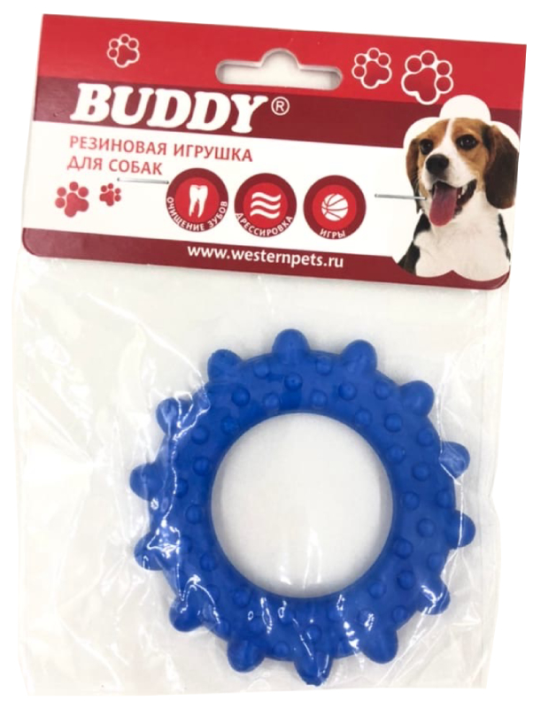 Игрушка для собак Buddy резиновая "БУБЛИК" 8 см С004
Игрушка для собак Buddy резиновая "БУБЛИК" 8 см С004