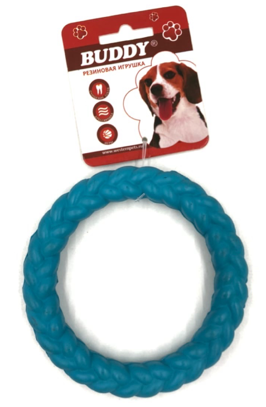 Игрушка для собак Buddy резиновая "КОЛЬЦО" 12 см YZD 029
Игрушка для собак Buddy резиновая "КОЛЬЦО" 12 см YZD 029