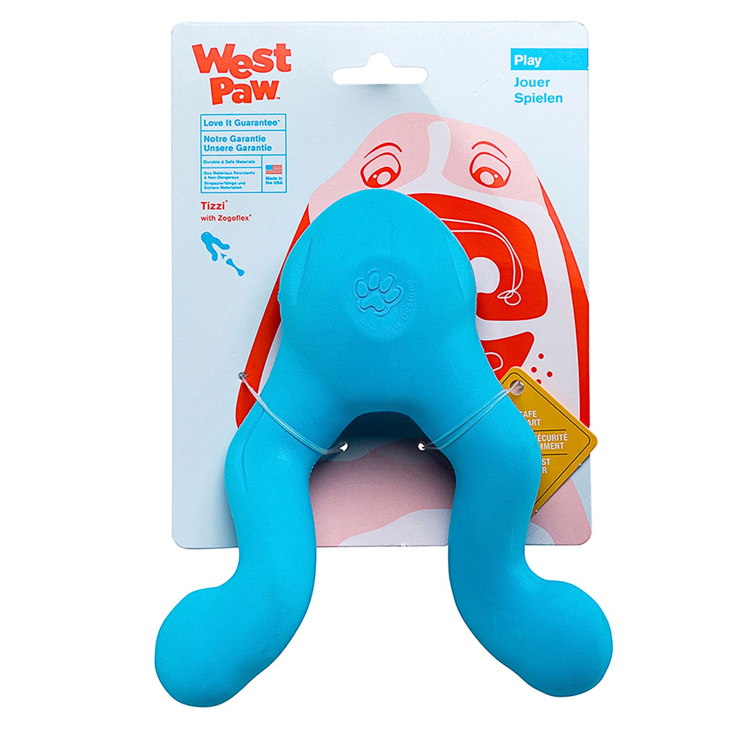 West Paw Zogoflex игрушка для собак Tizzi Mini для лакомств 12 см голубая
West Paw Zogoflex игрушка для собак Tizzi Mini для лакомств 12 см голубая