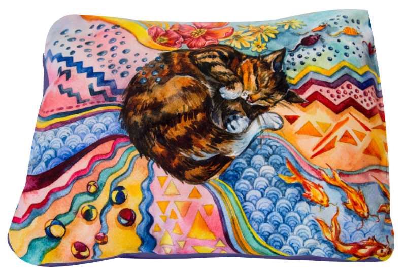 Матрац для собак "Сны" рисунок Кошка мебельная ткань пухлый №3 55*45 см сиреневый 731031к
Матрац для собак "Сны" рисунок Кошка мебельная ткань пухлый №3 55*45 см сиреневый 731031к