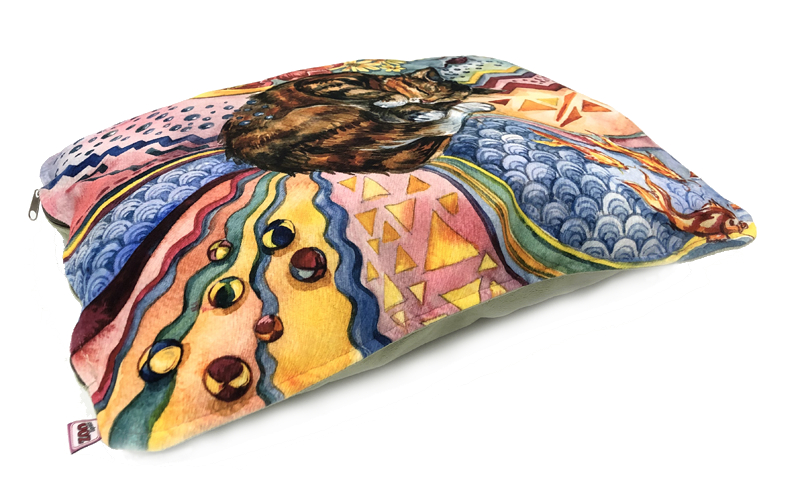 Матрац для собак "Сны" рисунок Кошка мебельная ткань пухлый №2 50*40 см салатовый 731224к
Матрац для собак "Сны" рисунок Кошка мебельная ткань пухлый №2 50*40 см салатовый 731224к