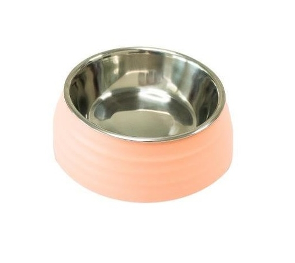 SuperDesign миска на меламиновой подставке Волна 700 мл, розовая
SuperDesign миска на меламиновой подставке Волна 700 мл, розовая