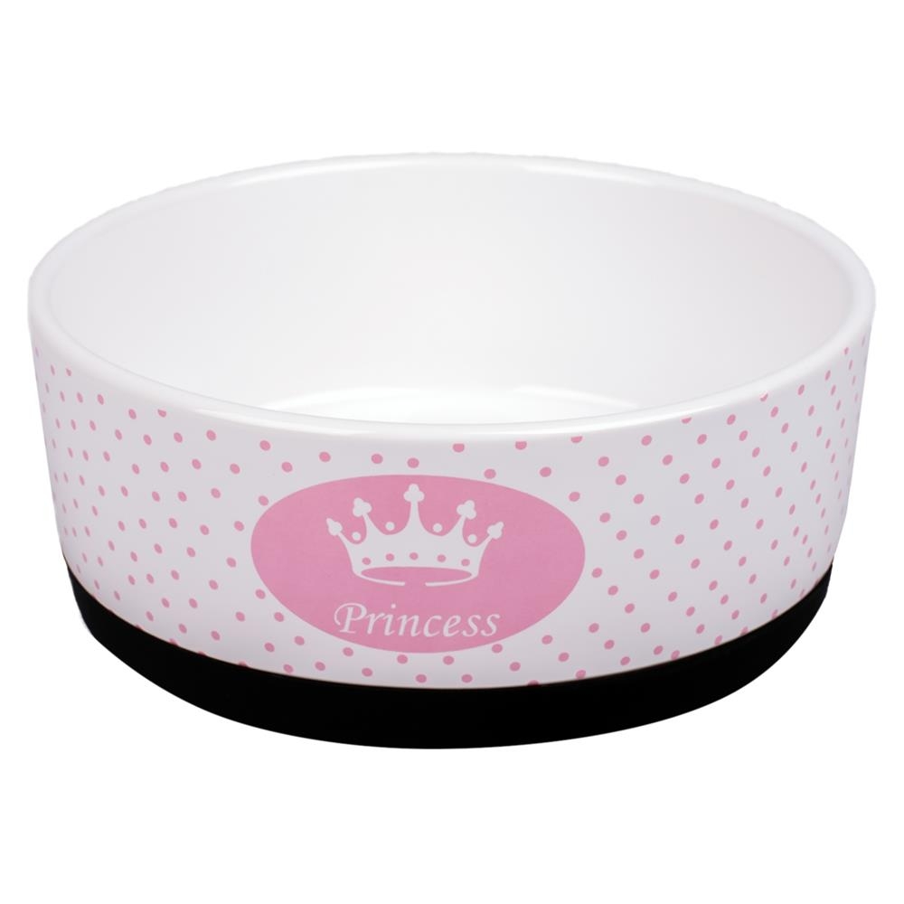 КерамикАрт миска керамическая для собак 400 мл белая с розовой лапкой
КерамикАрт миска керамическая для собак 400 мл белая с розовой лапкой