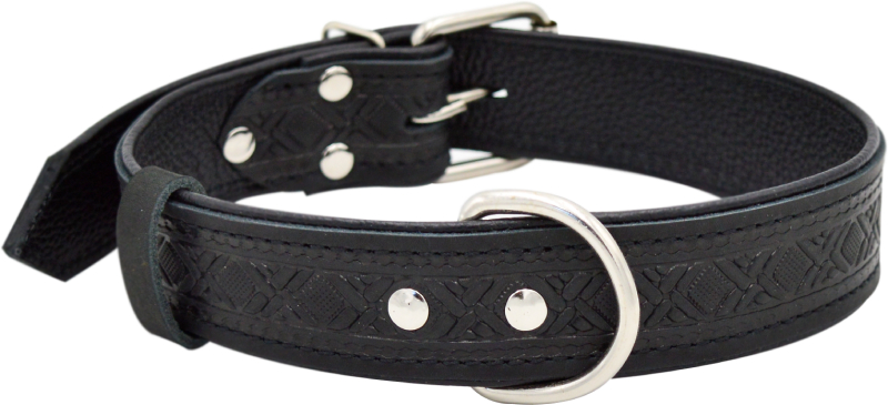 Ошейник для собак 1312Ч HIGHT LINE 15 мм тиснение длина до 32 см черный
Ошейник для собак 1312Ч HIGHT LINE 15 мм тиснение длина до 32 см черный