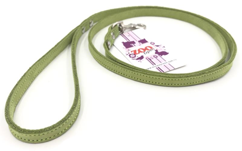 Поводок для собак 1105С COLOR LINE 2сл 10 мм нубук длина 1,2 м салатовый
Поводок для собак 1105С COLOR LINE 2сл 10 мм нубук длина 1,2 м салатовый