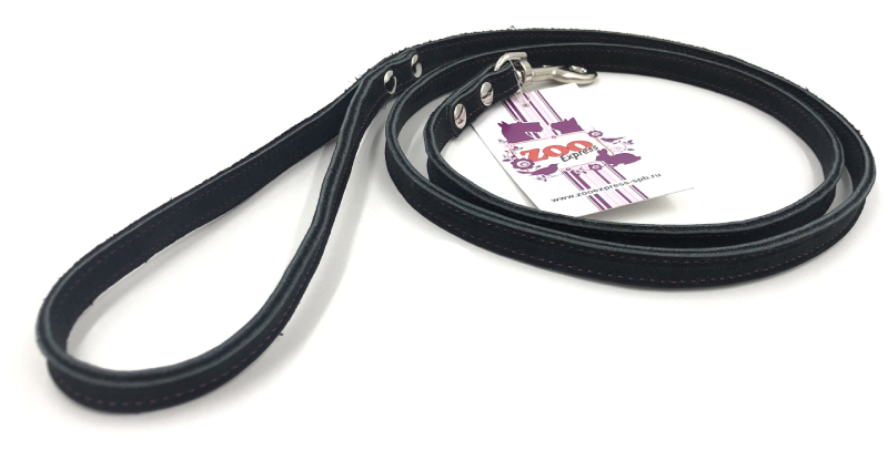 Поводок для собак 1106Ч COLOR LINE 2сл 12 мм нубук длина 1,2 м черный
Поводок для собак 1106Ч COLOR LINE 2сл 12 мм нубук длина 1,2 м черный