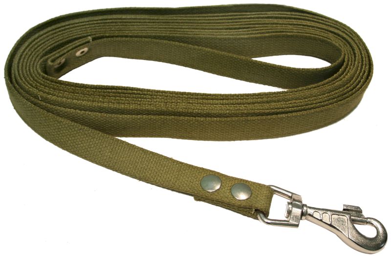 Поводок для собак 04613 брезент 25 мм длина 5 м зеленый
Поводок для собак 04613 брезент 25 мм длина 5 м зеленый