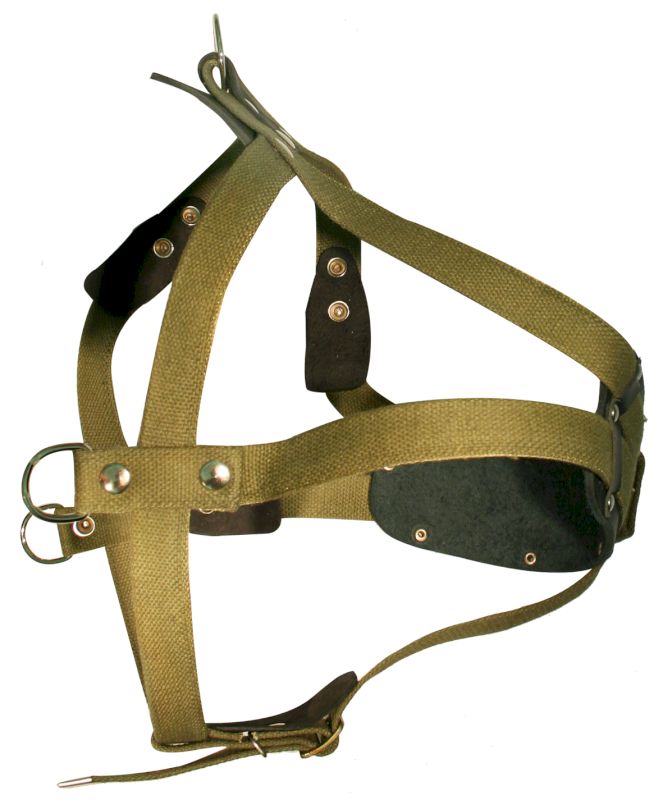 Шлейка для собак 08713 брезентовая 26 мм до 95 см зеленая
Шлейка для собак 08713 брезентовая 26 мм до 95 см зеленая