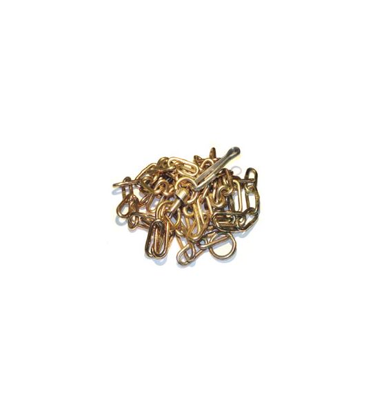 Цепь для собак привязочная 3 м D6 мм карабин + вертлюг + крючок
Цепь для собак привязочная 3 м D6 мм карабин + вертлюг + крючок