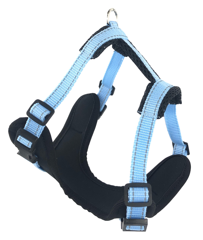 Шлейка для собак 5804Г FRESH LINE L неопрен, капрон, сетка, ОГ 70-80 см, ОШ 50-60 см, черная с голубым 2021
Шлейка для собак 5804Г FRESH LINE L неопрен, капрон, сетка, ОГ 70-80 см, ОШ 50-60 см, черная с голубым 2021