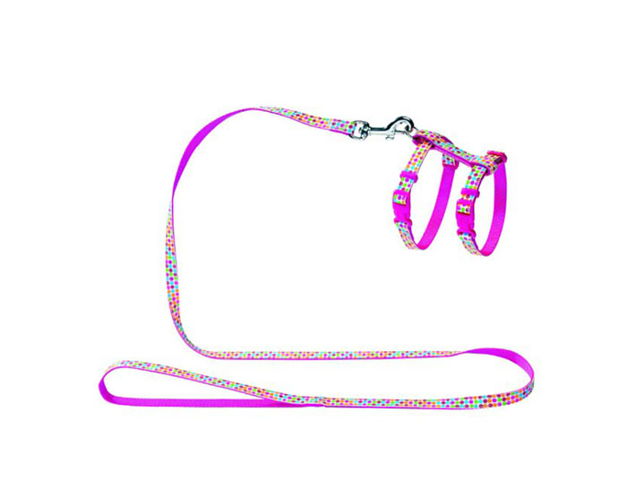 Hunter Smart шлейка для кошек и собак Seventies нейлон розовый
Hunter Smart шлейка для кошек и собак Seventies нейлон розовый