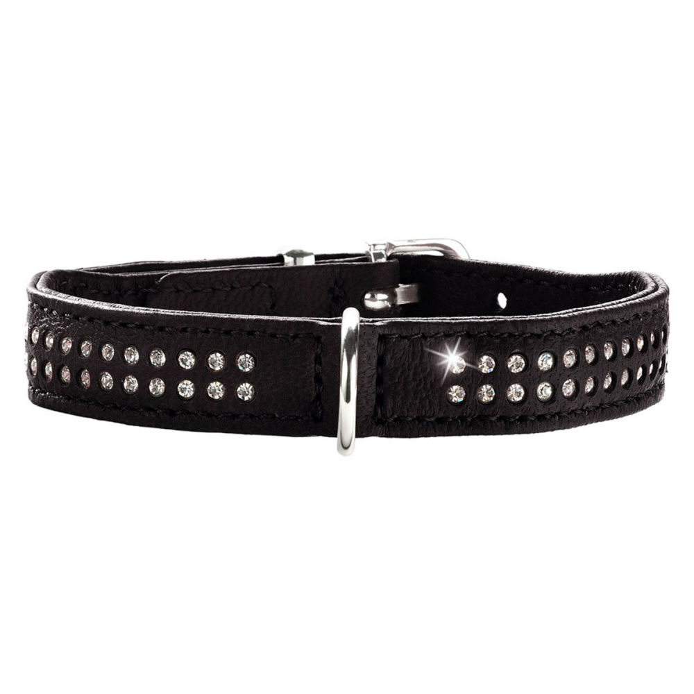 Hunter ошейник для собак Diamond petit 30 (23-27 см) кожа 2 ряда страз черный
Hunter ошейник для собак Diamond petit 30 (23-27 см) кожа 2 ряда страз черный
