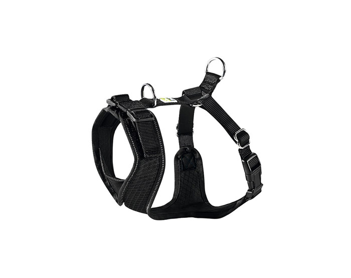 Hunter шлейка для собак Manoa S (38-47 см) нейлон/сетчатый текстиль черная
Hunter шлейка для собак Manoa S (38-47 см) нейлон/сетчатый текстиль черная
