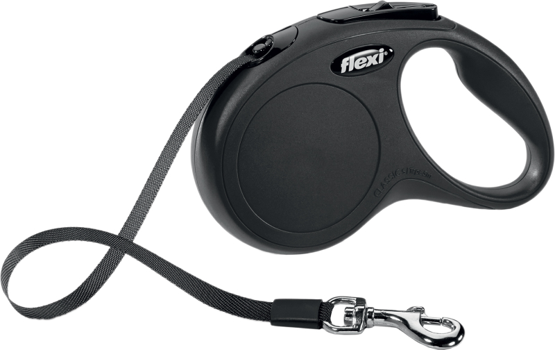 Рулетка для собак FLEXI "NEW CLASSIC" S ремень 5 м 15 кг черный
Рулетка для собак FLEXI "NEW CLASSIC" S ремень 5 м 15 кг черный