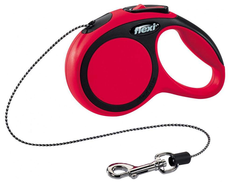 Рулетка для собак FLEXI "NEW COMFORT" S трос 5 м 12 кг красный
Рулетка для собак FLEXI "NEW COMFORT" S трос 5 м 12 кг красный