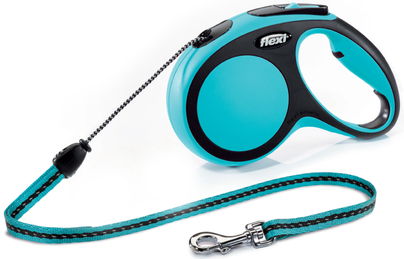 Рулетка для собак FLEXI "NEW COMFORT" M трос 5 м 20 кг голубой
Рулетка для собак FLEXI "NEW COMFORT" M трос 5 м 20 кг голубой