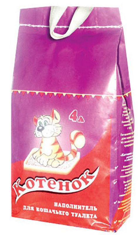 Наполнитель Котенок 3,5 л впитывающий
Наполнитель Котенок 3,5 л впитывающий