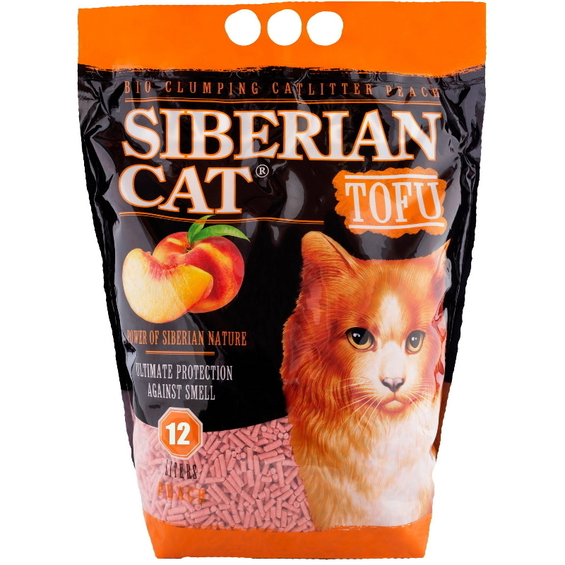 Наполнитель Сибирская кошка Тофу 12 л персик
Наполнитель Сибирская кошка Тофу 12 л персик