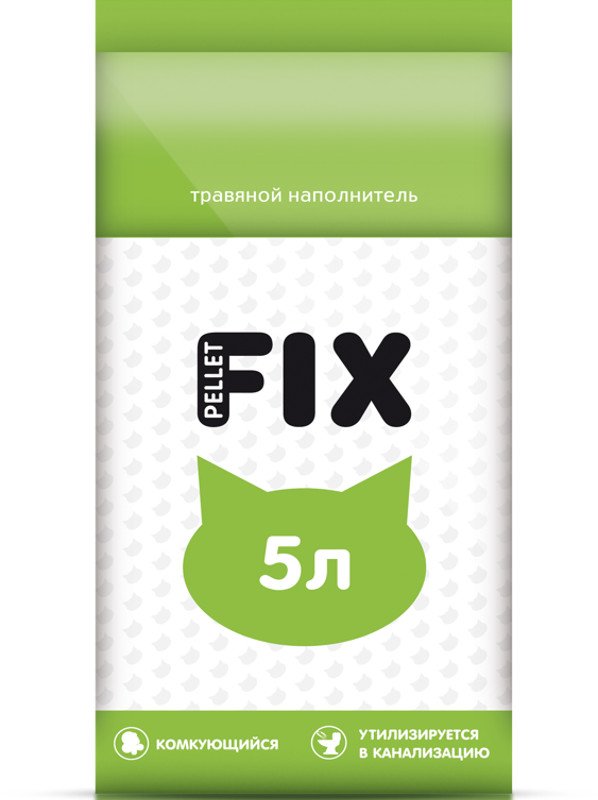 Наполнитель травяной FIX pellet для грызунов и котят комкующийся 5л
Наполнитель травяной FIX pellet для грызунов и котят комкующийся 5л