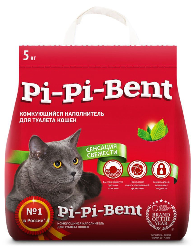 Наполнитель Pi-Pi-bent 5кг Сенсация свежести комкующийся (крафт пакет) 00144
Наполнитель Pi-Pi-bent 5кг Сенсация свежести комкующийся (крафт пакет) 00144