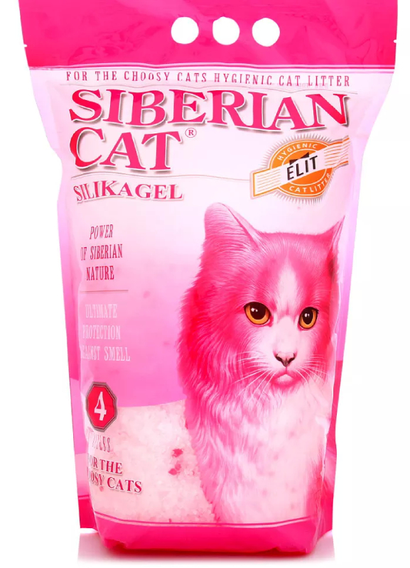Наполнитель Сибирская кошка Элита 4 л силикагель (розовый) д/привередливых
Наполнитель Сибирская кошка Элита 4 л силикагель (розовый) д/привередливых