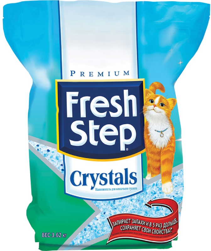 Наполнитель Fresh Step 3.62кг силикагель 0686
Наполнитель Fresh Step 3.62кг силикагель 0686