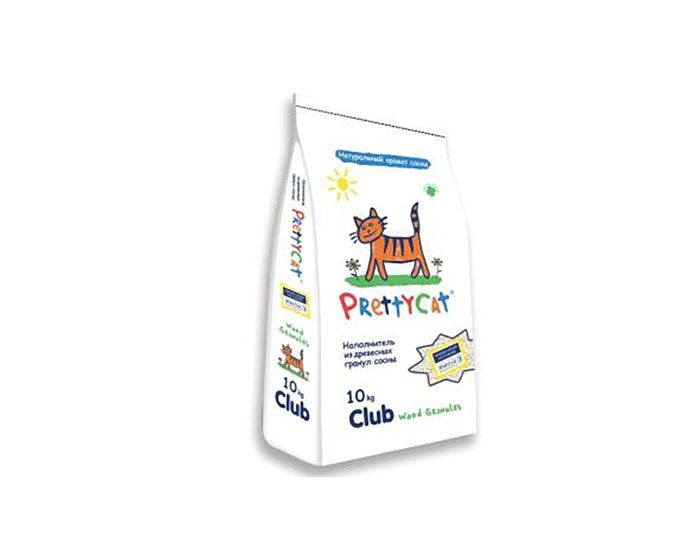 PrettyCat Наполнитель древесный для кошачьих туалетов "Wood Granules"10 кг
PrettyCat Наполнитель древесный для кошачьих туалетов "Wood Granules"10 кг