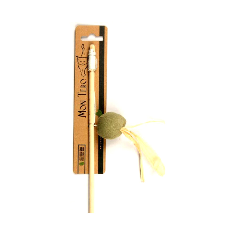 Игрушка для кошек Мон Теро ЭКО дразнилка-удочка "Шарик", 42 см, диам. 4 см, с кошач. мятой, зеленая ХНС-3117-О
Игрушка для кошек Мон Теро ЭКО дразнилка-удочка "Шарик", 42 см, диам. 4 см, с кошач. мятой, зеленая ХНС-3117-О