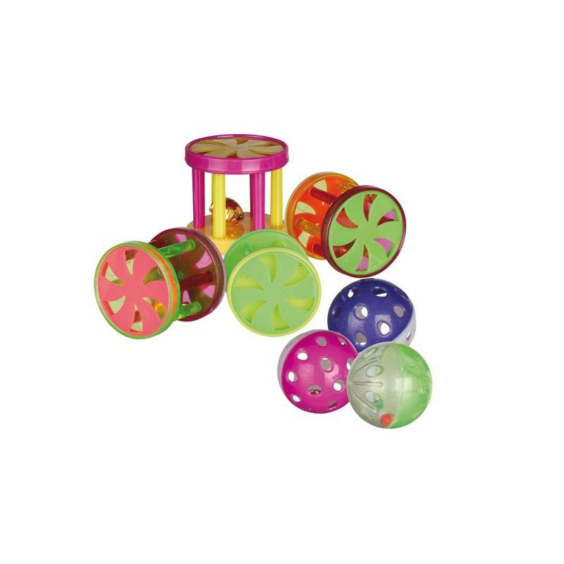 Игрушка для кошек TRIXIE погремушки, шарики и барабаны
Игрушка для кошек TRIXIE погремушки, шарики и барабаны