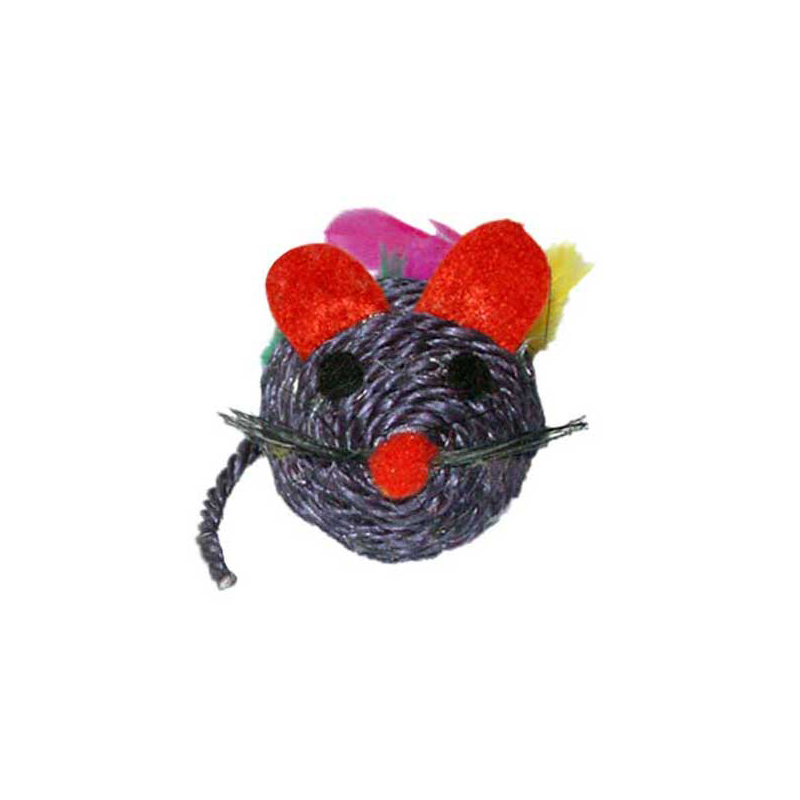 Игрушка Котенок сизаль "МЫШЬ С ПЕРЬЯМИ И МЯТОЙ" 6,5 см ТМ-2011
Игрушка Котенок сизаль "МЫШЬ С ПЕРЬЯМИ И МЯТОЙ" 6,5 см ТМ-2011