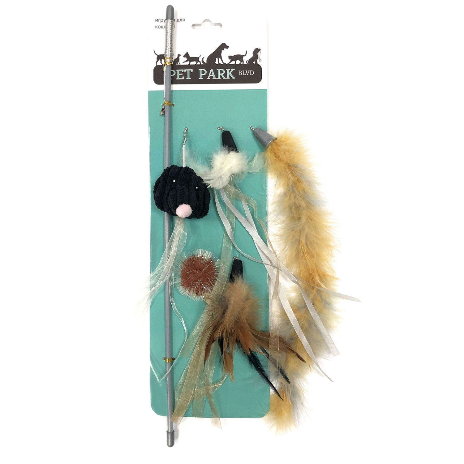 Petpark дразнилка для кошек (сменные кисточки)
Petpark дразнилка для кошек (сменные кисточки)