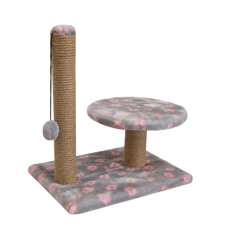 Когтеточка Столбик с полкой мех "Лапки" 35*45*52 см
Когтеточка Столбик с полкой мех "Лапки" 35*45*52 см