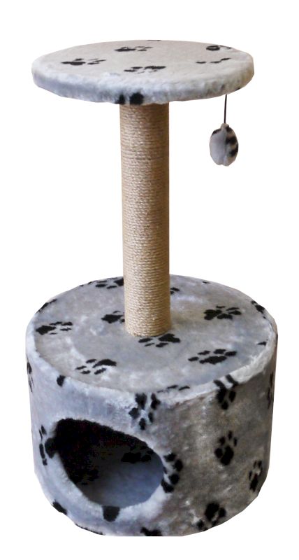 Комплекс для кошек цилиндр с полкой мех с рисунком "Лапки" джут 42*42*72 см 81124
Комплекс для кошек цилиндр с полкой мех с рисунком "Лапки" джут 42*42*72 см 81124