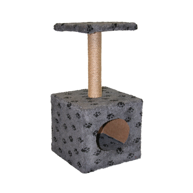 Комплекс для кошек куб малый с полкой мех с рисунком "Лапки" джут 34*34*72 см 81114
Комплекс для кошек куб малый с полкой мех с рисунком "Лапки" джут 34*34*72 см 81114