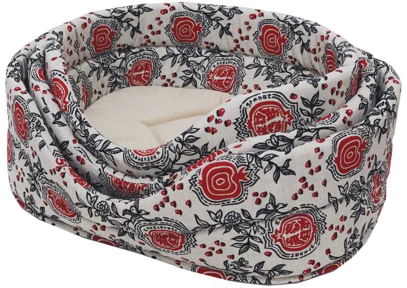 Лежанка для кошек лен + мебельная ткань №1 40*27*16 см бежевая 740311
Лежанка для кошек лен + мебельная ткань №1 40*27*16 см бежевая 740311